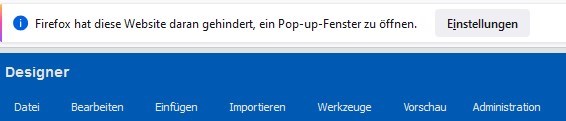 popup-meldung in firefox